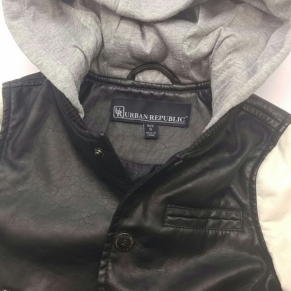 Urban Republic toddler leather  jacket size small - Picture 5 of 8